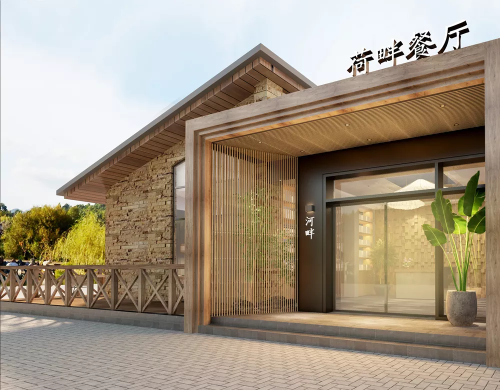 荷畔餐厅设计 - 乐清
Hepan Restaurant Design - Yueqing