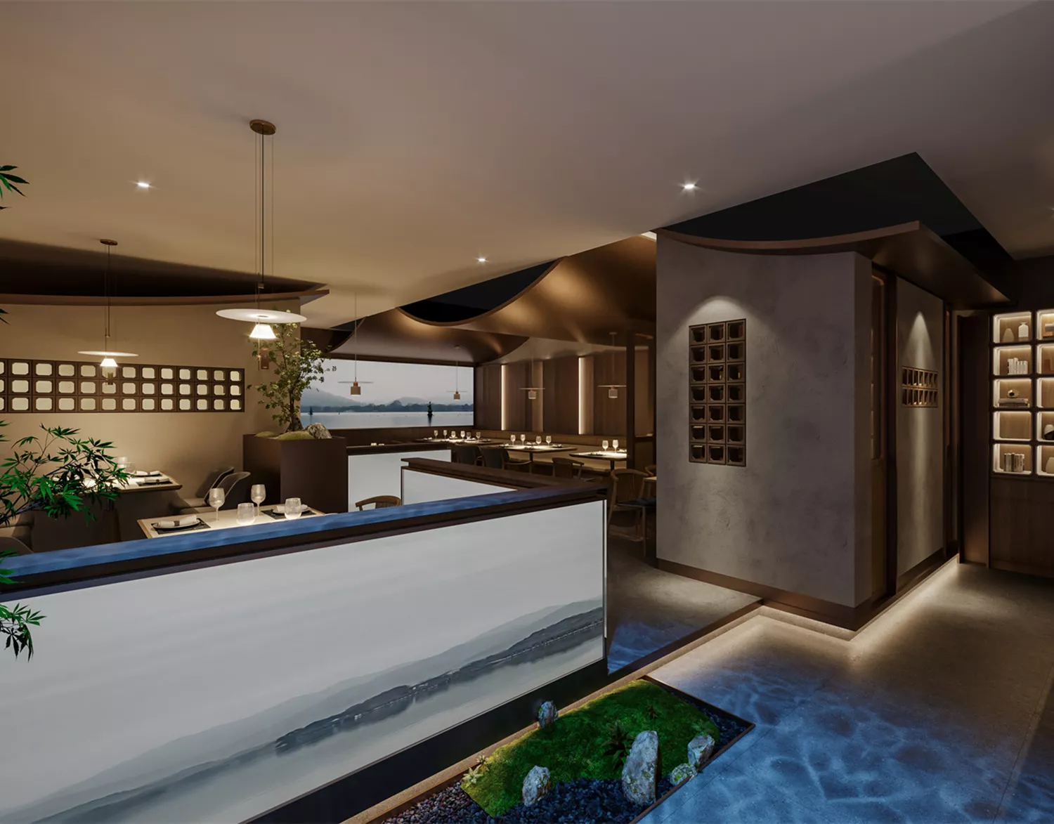 满珑桂雨餐厅设计 - 泗阳
Yunwei·Manlongguiyu Restaurant Design - Siyang