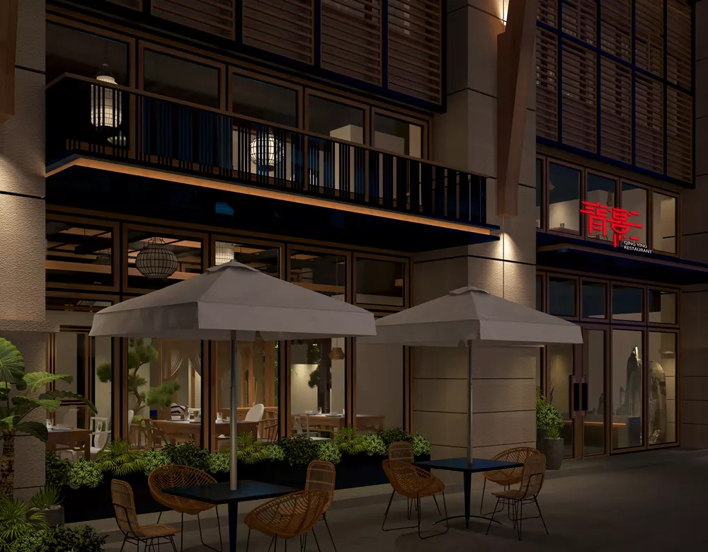 青影餐厅设计 - 武汉
Qingying Restaurant Design - Wuhan
