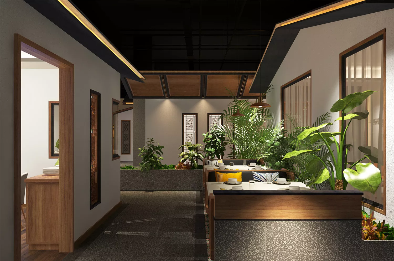 很高兴见到你餐厅设计 - 开州
Nice to see you Restaurant Design - Kaizhou